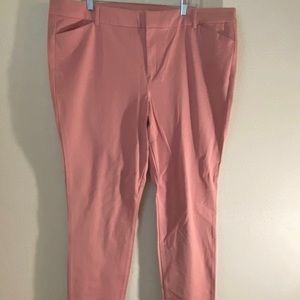 Coral Pink Ankle Length pants (NWOT)